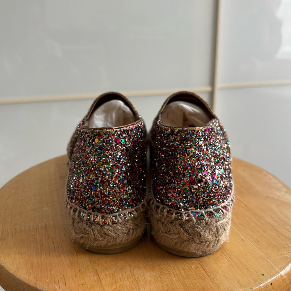 Chiara Ferragni Glitter Espadrille Size EU 39 - Picture 9 of 9